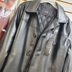 Rosso Italian Leather Jacket